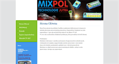 Desktop Screenshot of mixpol.pl