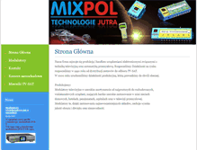 Tablet Screenshot of mixpol.pl